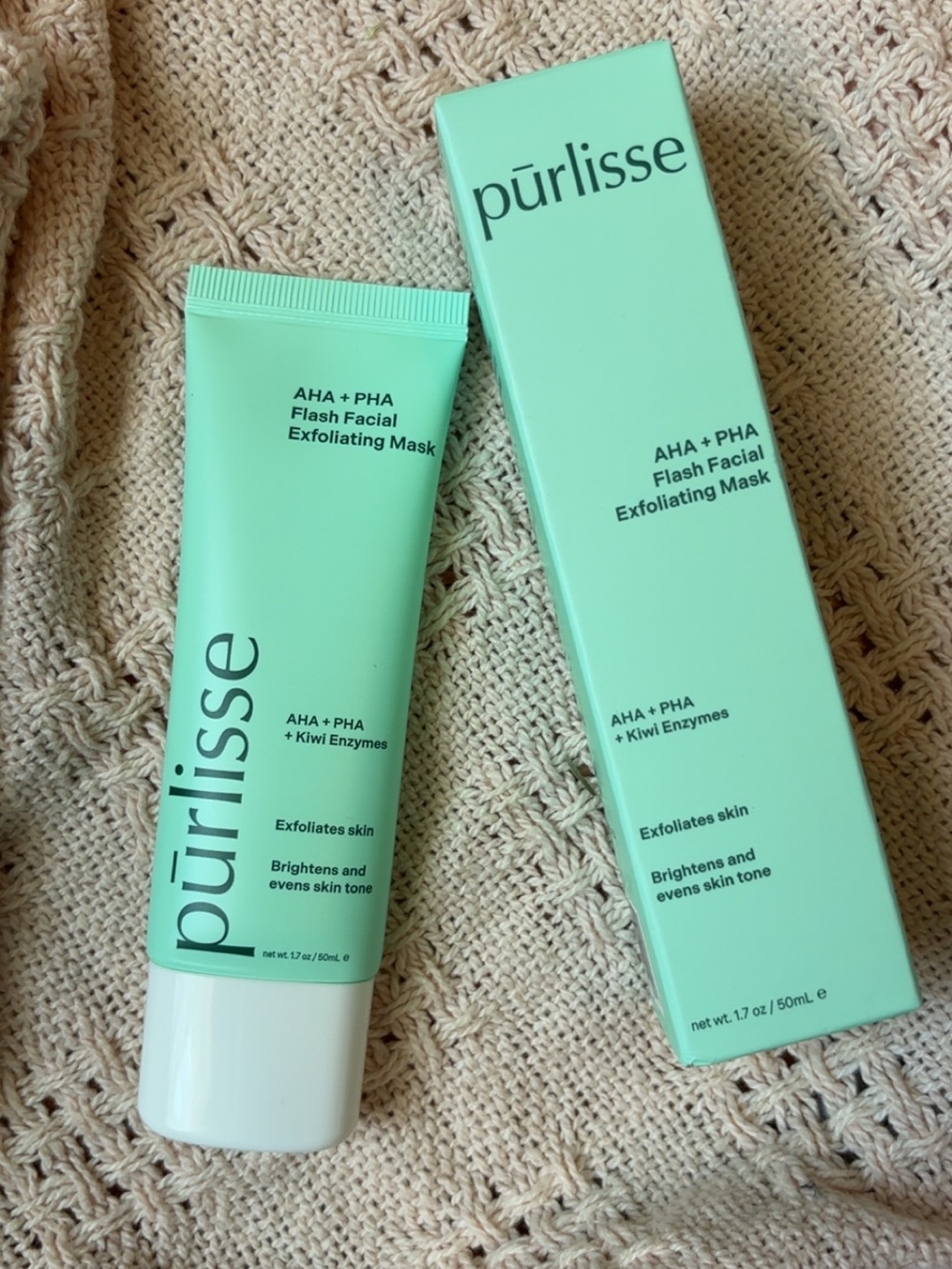 purlisse AHA + PHA Flash Facial Exfoliating Mask